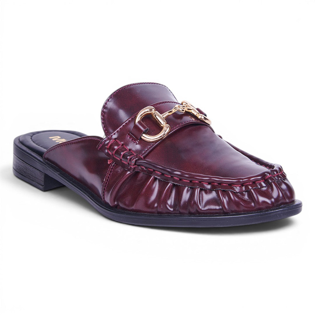 MOCASÍN DESTALONADO TINTO 15214