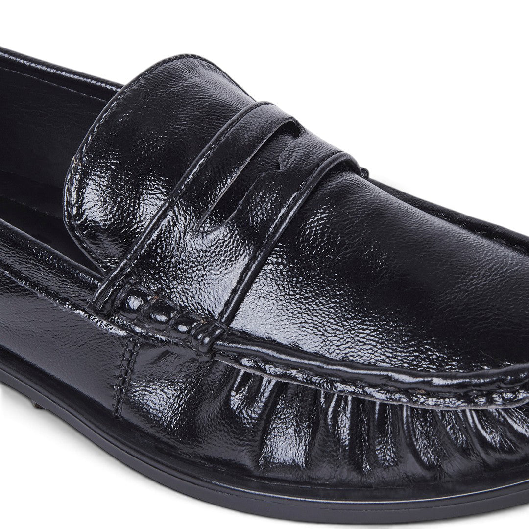 MOCASÍN LISO NEGRO 15215