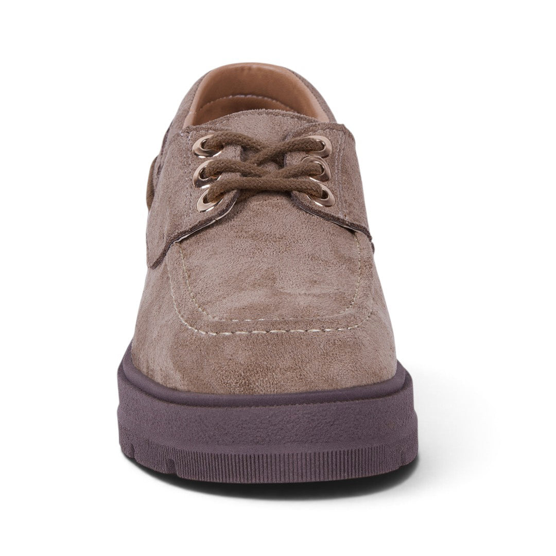 MOCASÍN NÁUTICO PLATAFORMA TAUPE 24816