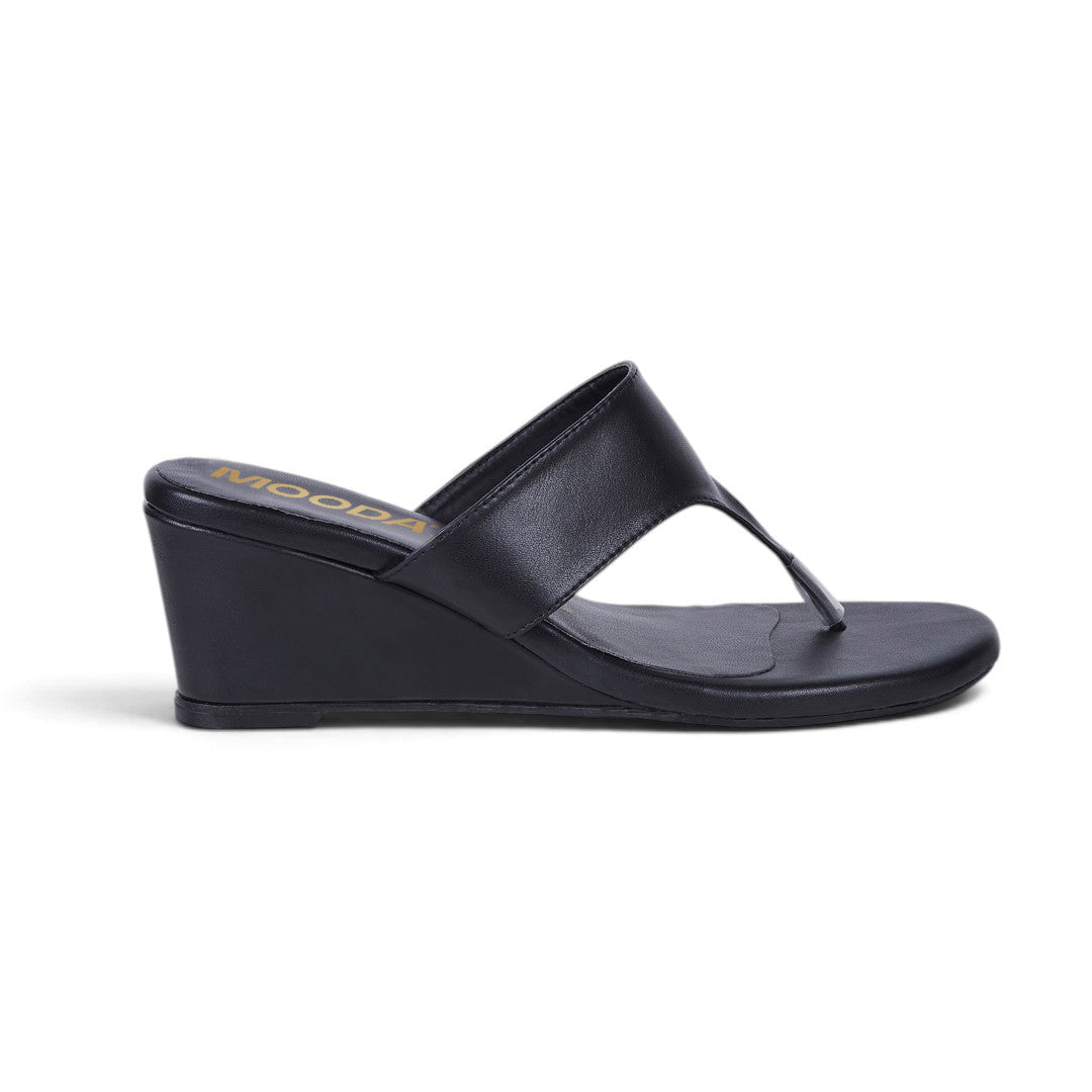 SANDALIA HORCAPOLLO CUÑA NEGRO 27828