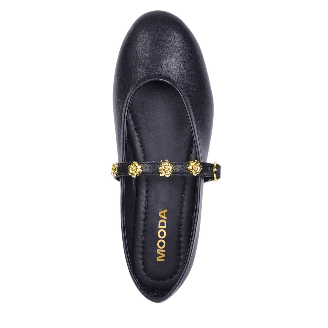 BALERINA CUADRADA NEGRO 77617