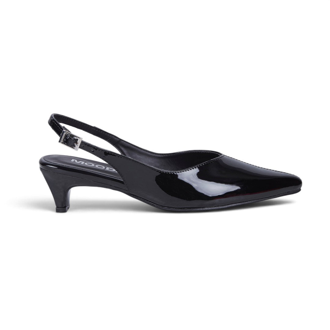 ZAPATILLA DESTALONADA CHAROL NEGRO 77621