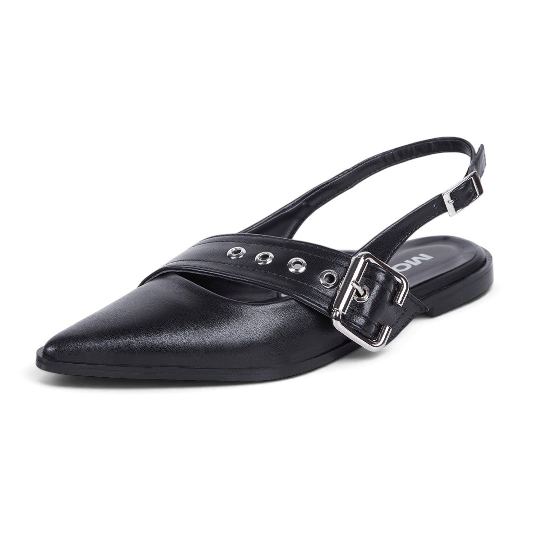 BALERINA PUNTUAL CON HEBILLAS NEGRO 77623