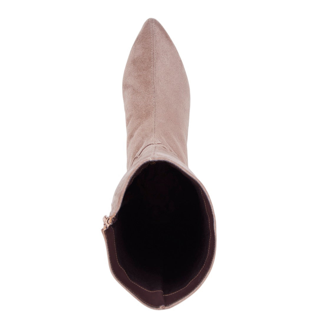 BOTA ALTA TUBO LISO TAUPE 47282