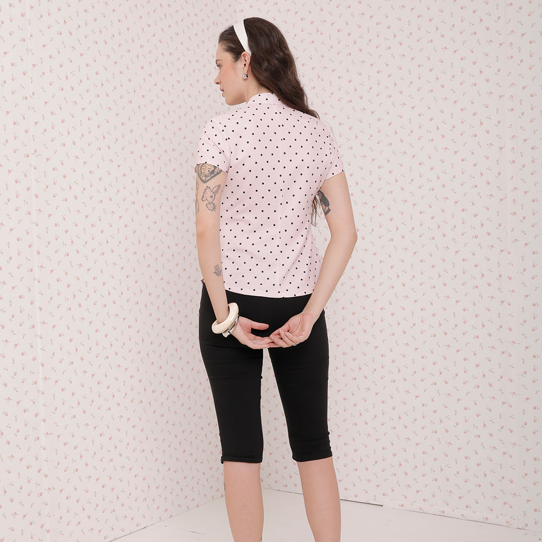 LEGGING CAPRI DE CORTE AJUSTADO NEGRO 30090