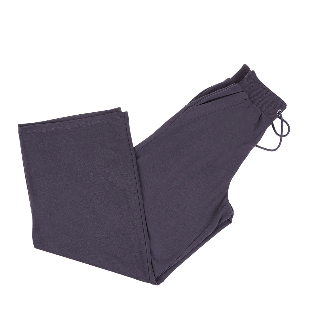PANTALÓN AMPLIO CON CORDÓN GRIS 91840